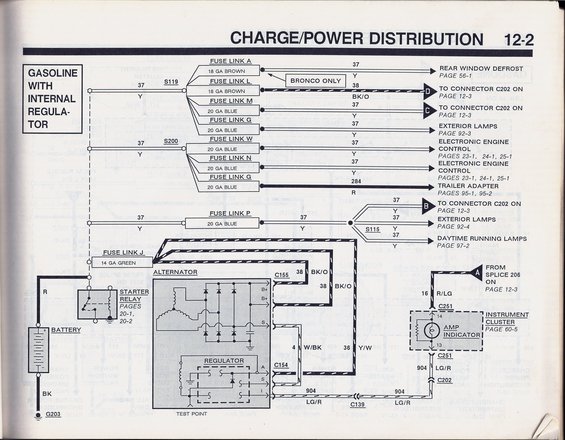 1990 Ford Bronco 1990 Bronco EVTM pictures, videos, and ... 1990 bronco wiring diagram 